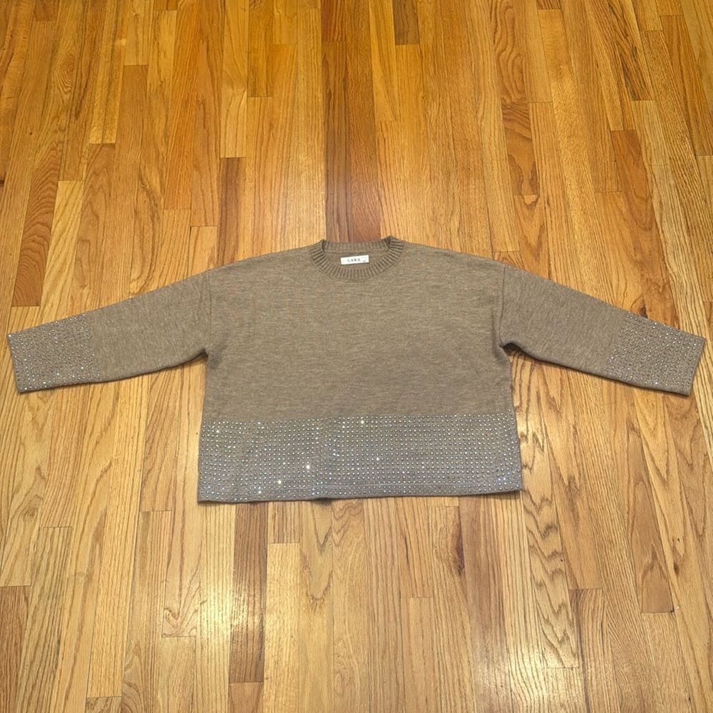 LARA NY Studded 3/4 Sleeve Sweater - Picture 3 of 8